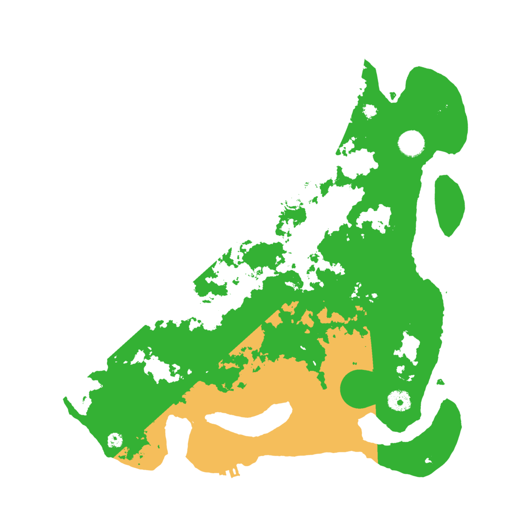 Biome Rust Map: Procedural Map, Size: 3500, Seed: 729813929