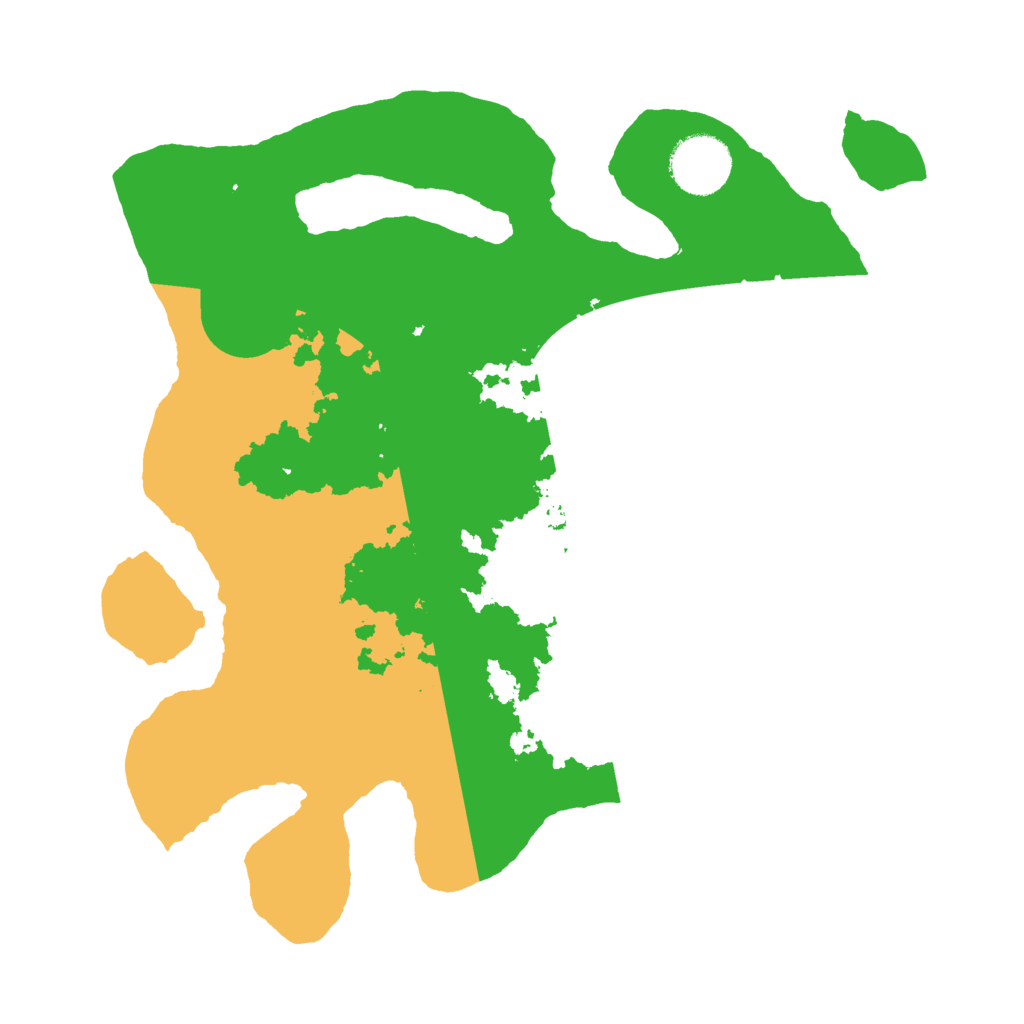 Biome Rust Map: Barren, Size: 3000, Seed: 871193356