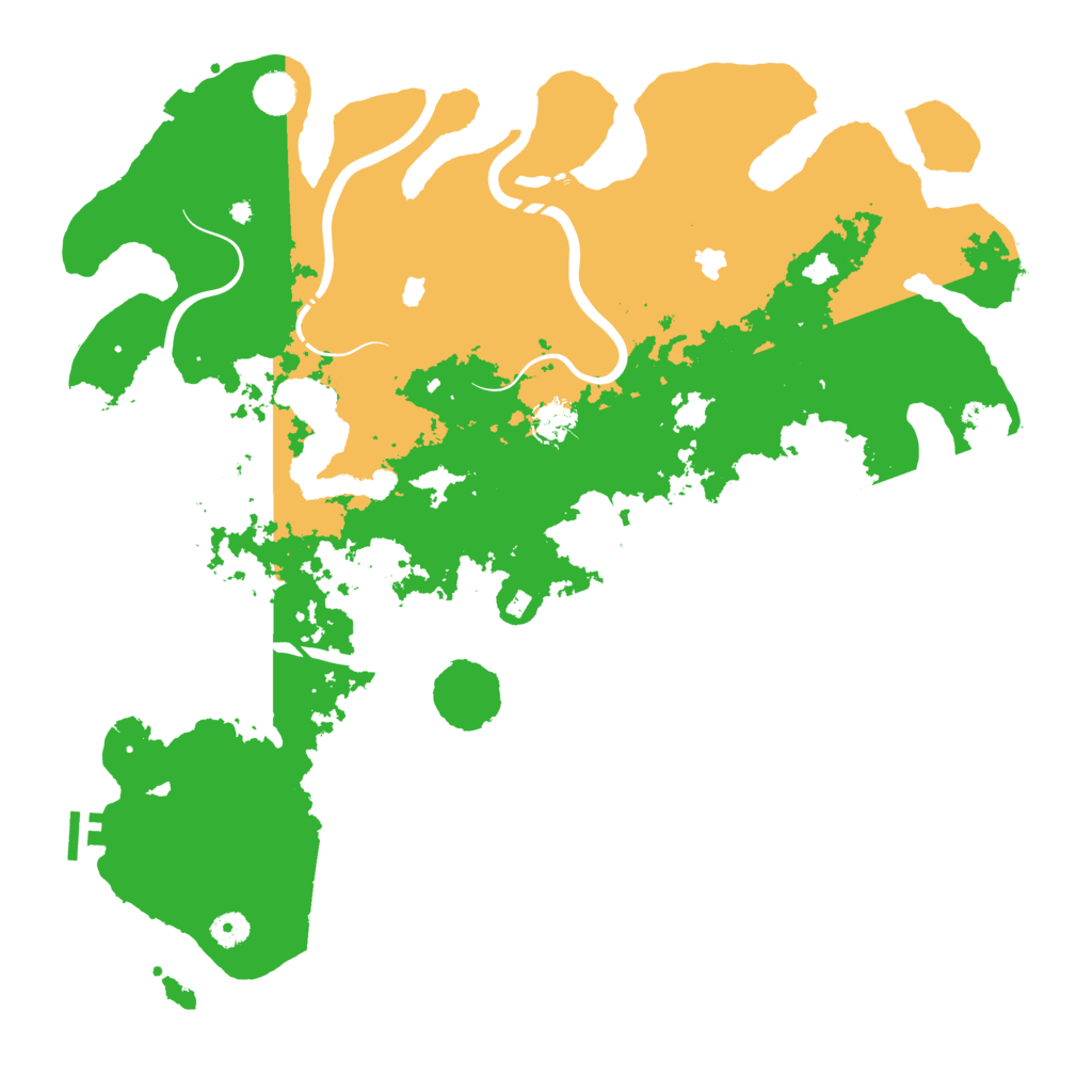 Biome Rust Map: Procedural Map, Size: 4500, Seed: 1101715012
