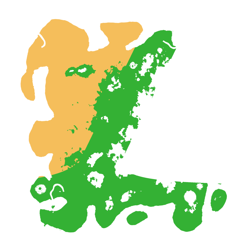 Biome Rust Map: Procedural Map, Size: 3700, Seed: 1378517415