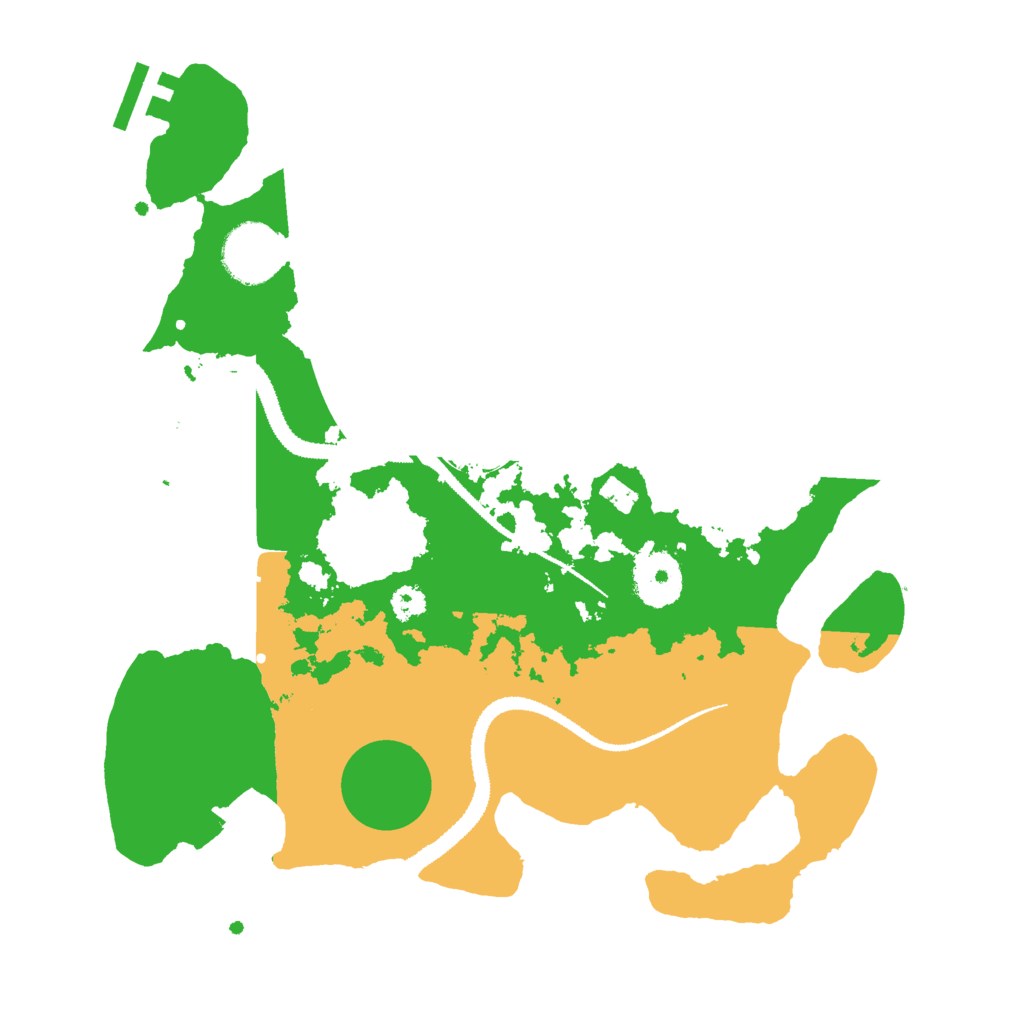 Biome Rust Map: Procedural Map, Size: 3000, Seed: 71926