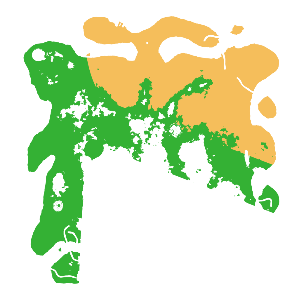 Biome Rust Map: Procedural Map, Size: 4250, Seed: 5464567