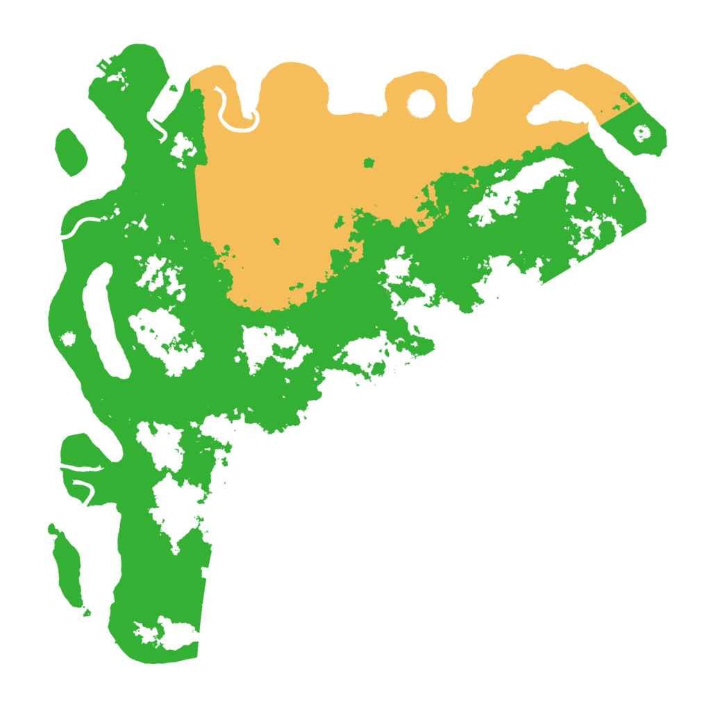 Biome Rust Map: Procedural Map, Size: 4500, Seed: 812733648