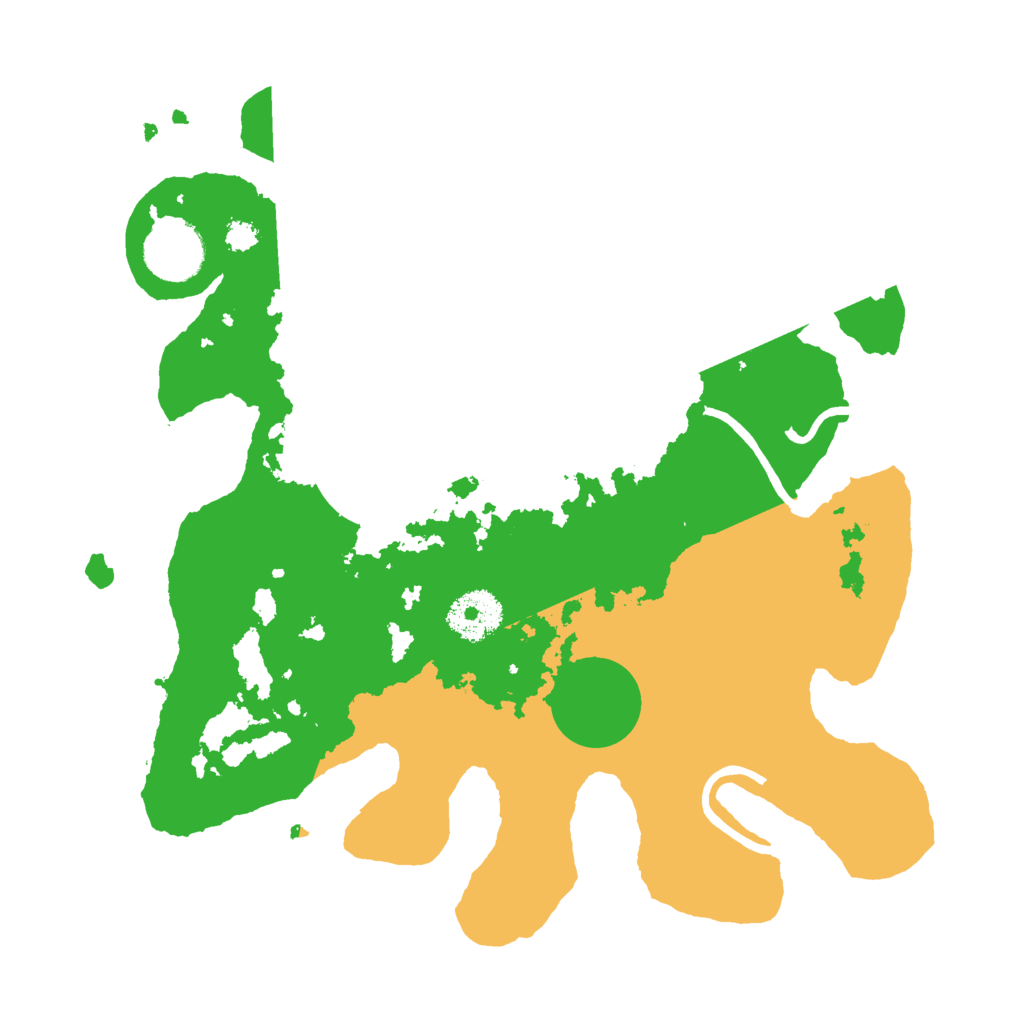 Biome Rust Map: Procedural Map, Size: 3000, Seed: 9578406