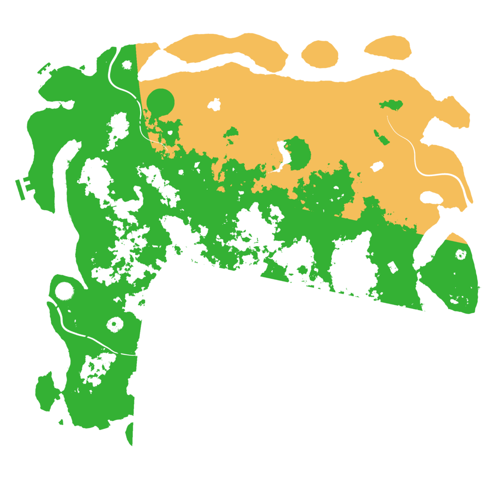 Biome Rust Map: Procedural Map, Size: 4800, Seed: 1112818921