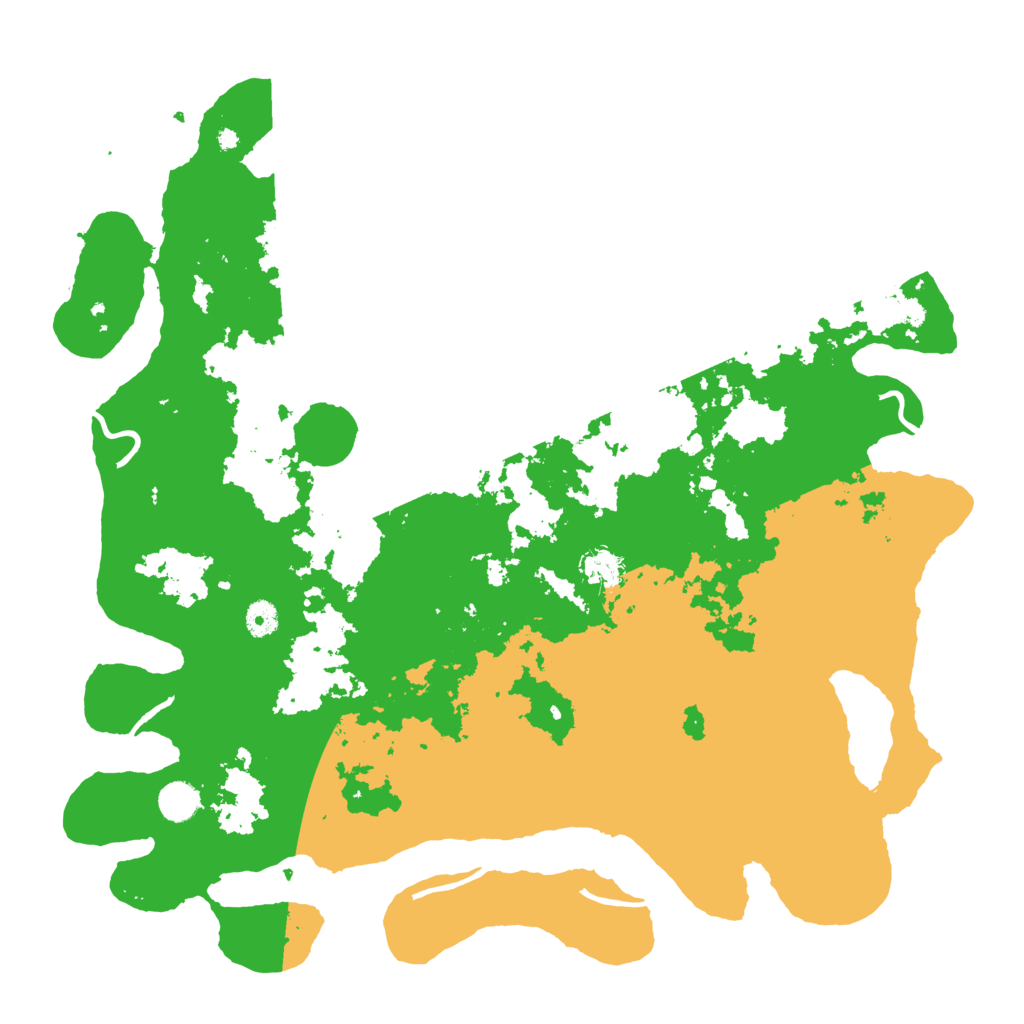 Biome Rust Map: Procedural Map, Size: 4500, Seed: 63028696