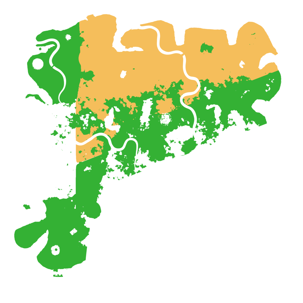 Biome Rust Map: Procedural Map, Size: 4800, Seed: 5875412