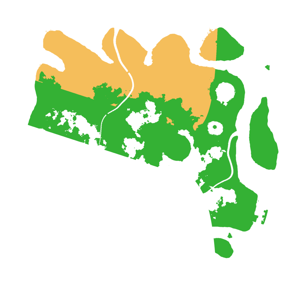 Biome Rust Map: Procedural Map, Size: 3000, Seed: 706220705
