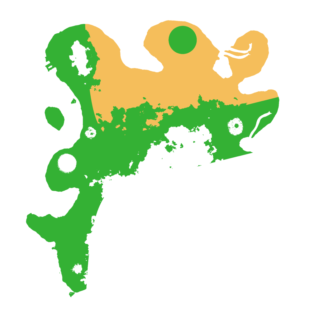 Biome Rust Map: Procedural Map, Size: 3000, Seed: 30352