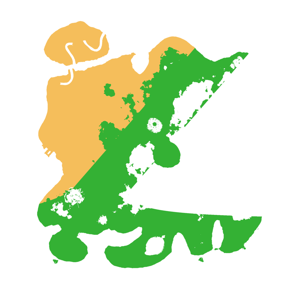 Biome Rust Map: Procedural Map, Size: 3000, Seed: 1639564266