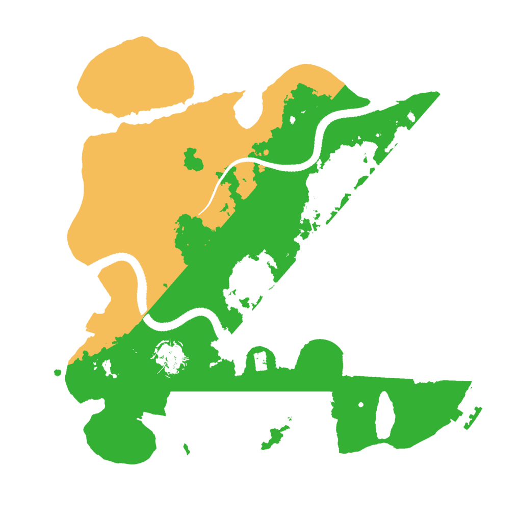 Biome Rust Map: Procedural Map, Size: 3000, Seed: 1639564266