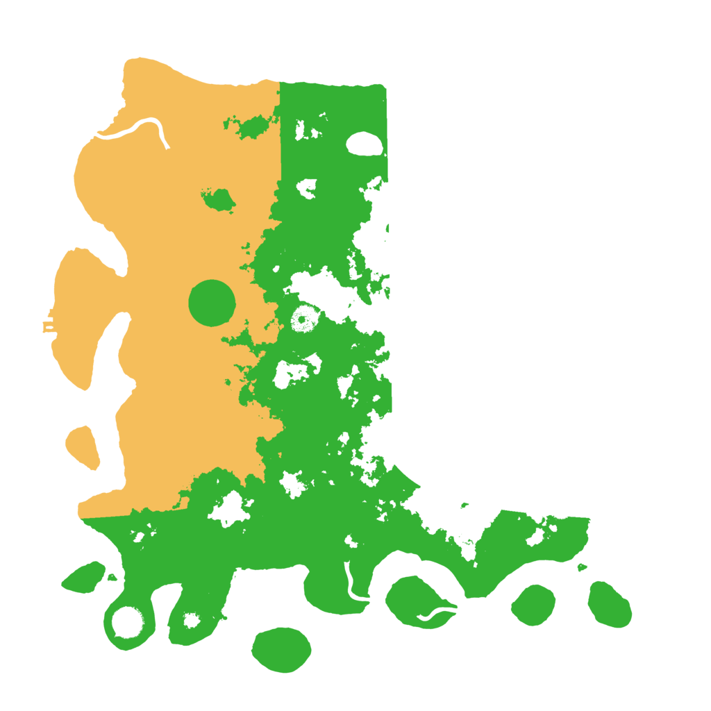Biome Rust Map: Procedural Map, Size: 4000, Seed: 69263718