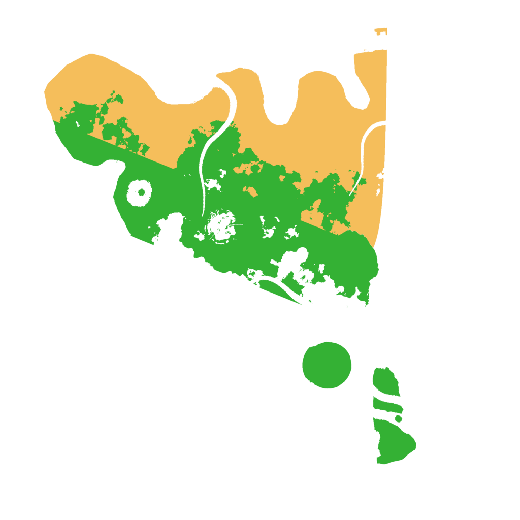 Biome Rust Map: Procedural Map, Size: 3000, Seed: 770696938