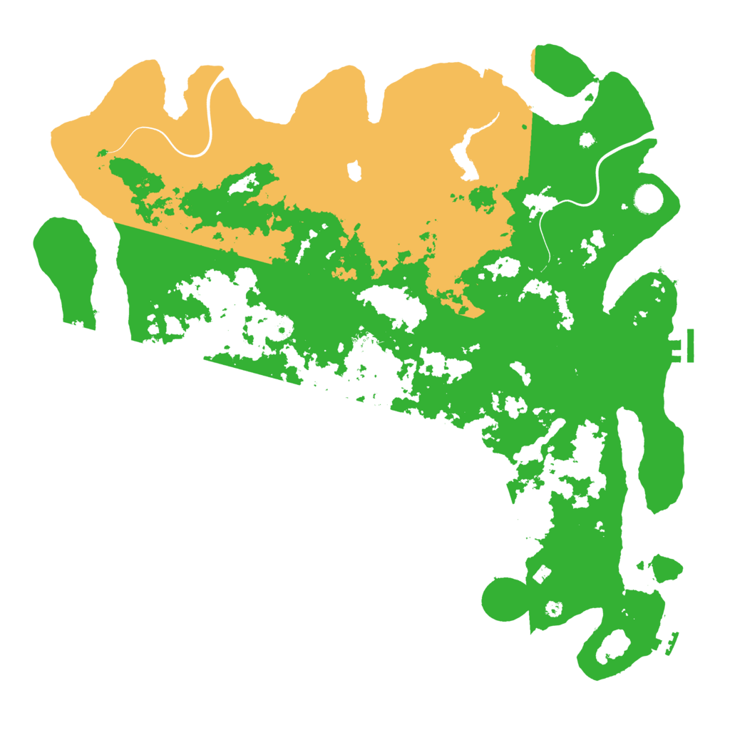 Biome Rust Map: Procedural Map, Size: 4400, Seed: 67868170