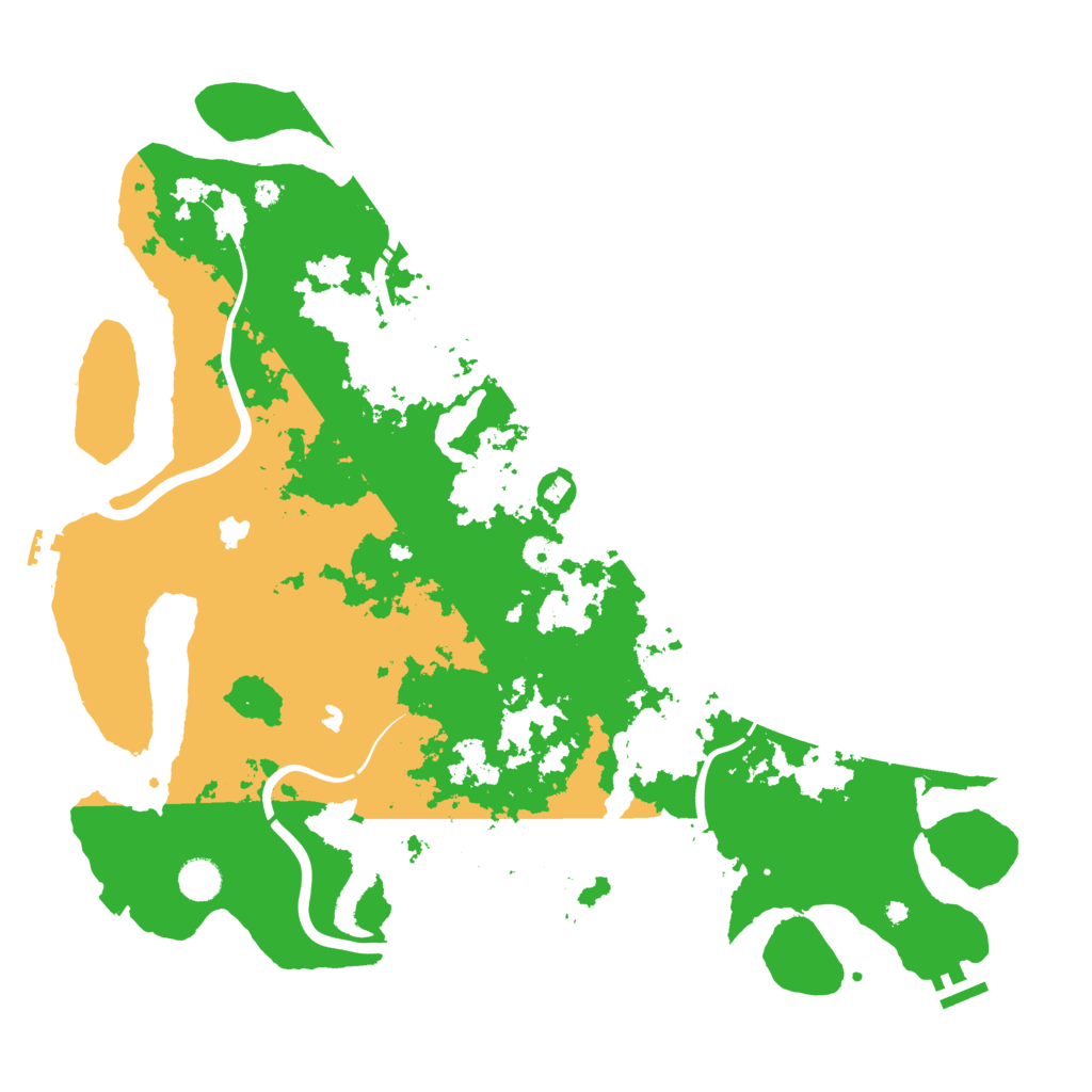 Biome Rust Map: Procedural Map, Size: 4500, Seed: 67036442