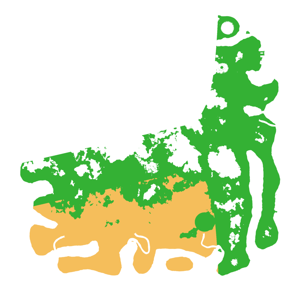 Biome Rust Map: Procedural Map, Size: 4100, Seed: 14468301