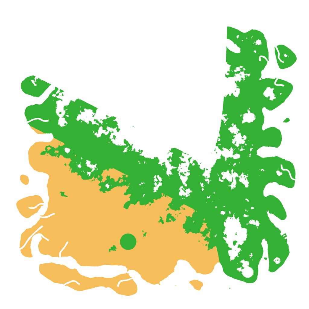 Biome Rust Map: Procedural Map, Size: 5000, Seed: 32186412