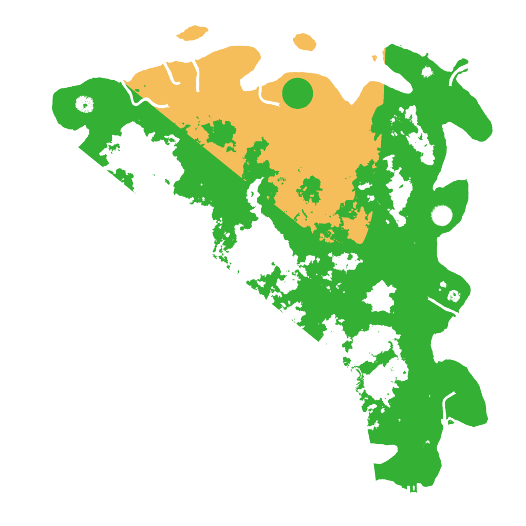 Biome Rust Map: Procedural Map, Size: 4500, Seed: 1879052265