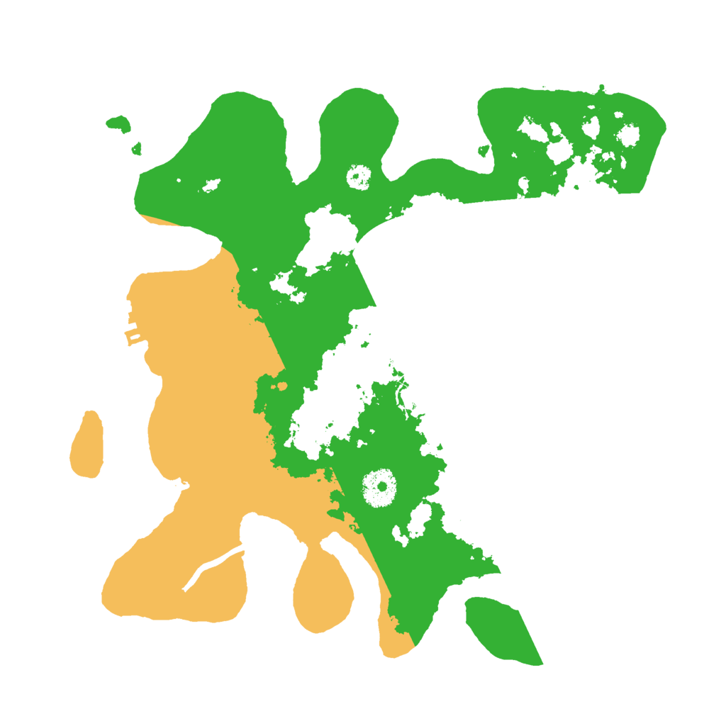 Biome Rust Map: Procedural Map, Size: 3000, Seed: 1390097475