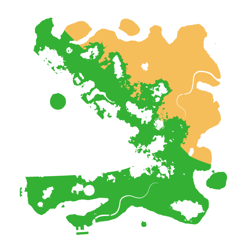 Biome Rust Map: Procedural Map, Size: 4000, Seed: 1414111987