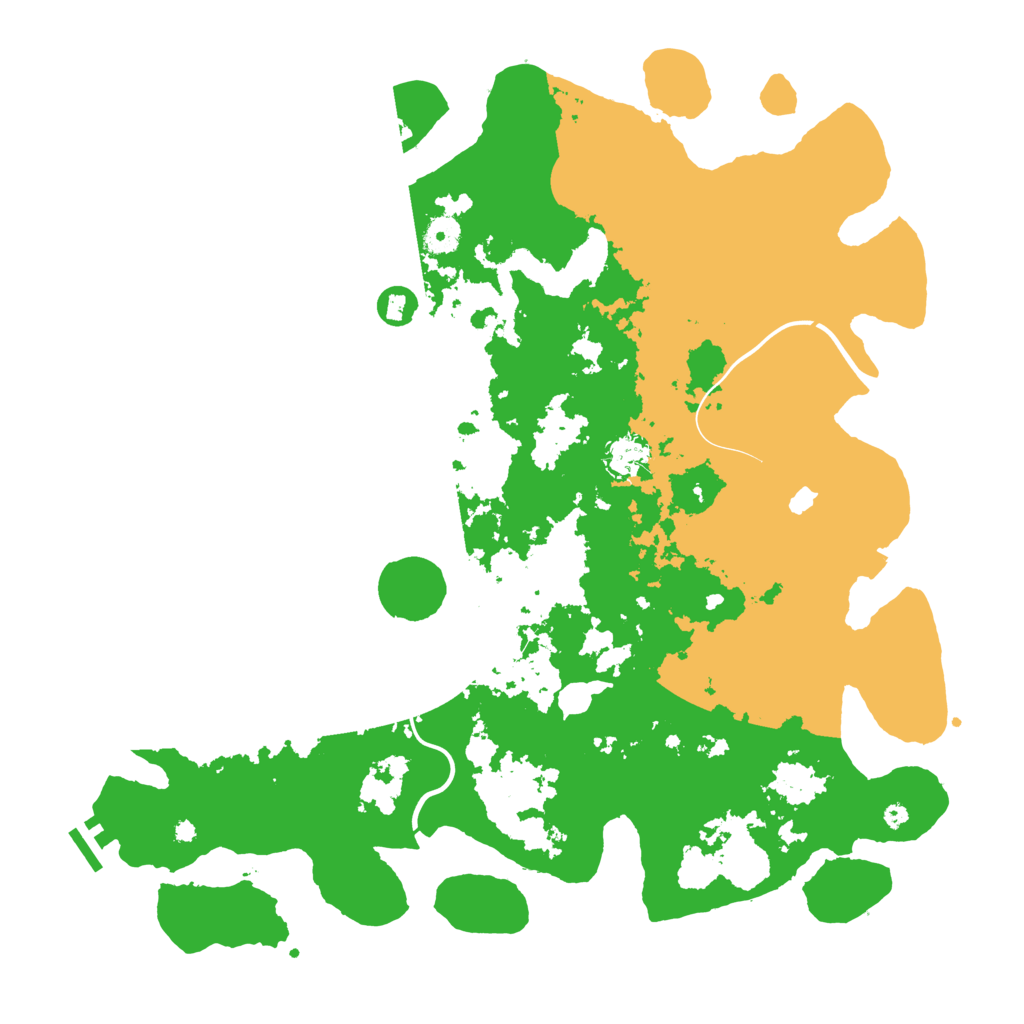 Biome Rust Map: Procedural Map, Size: 4300, Seed: 1342069