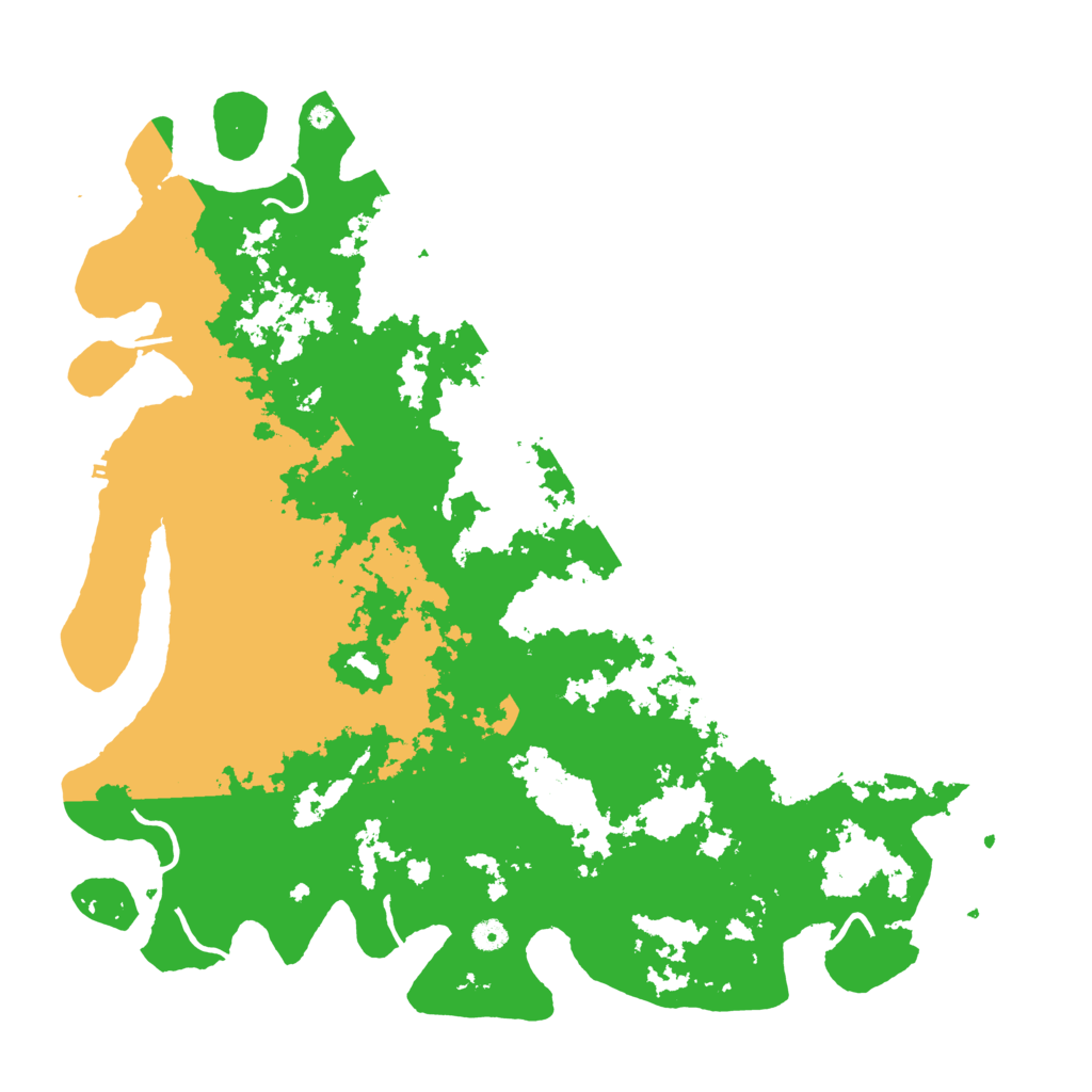 Biome Rust Map: Procedural Map, Size: 5000, Seed: 1653560911