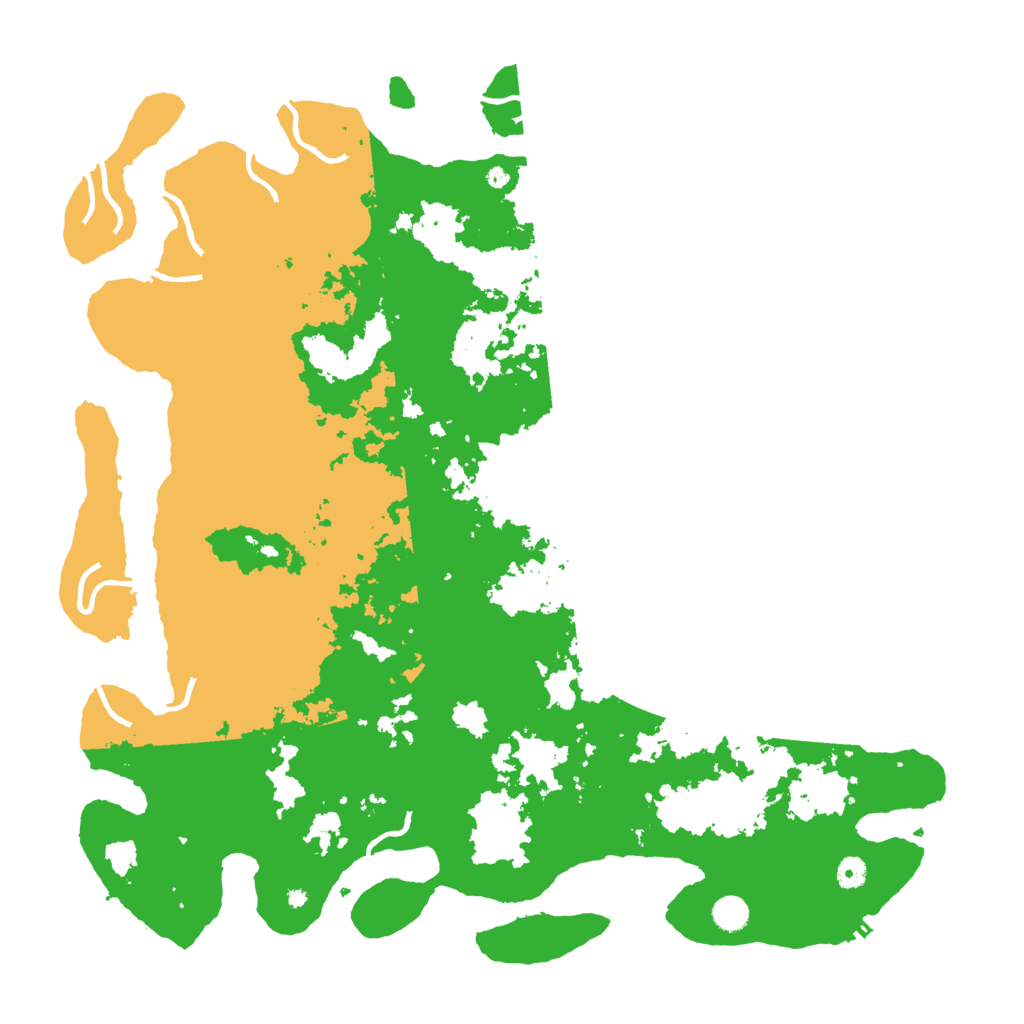 Biome Rust Map: Procedural Map, Size: 5000, Seed: 823869532