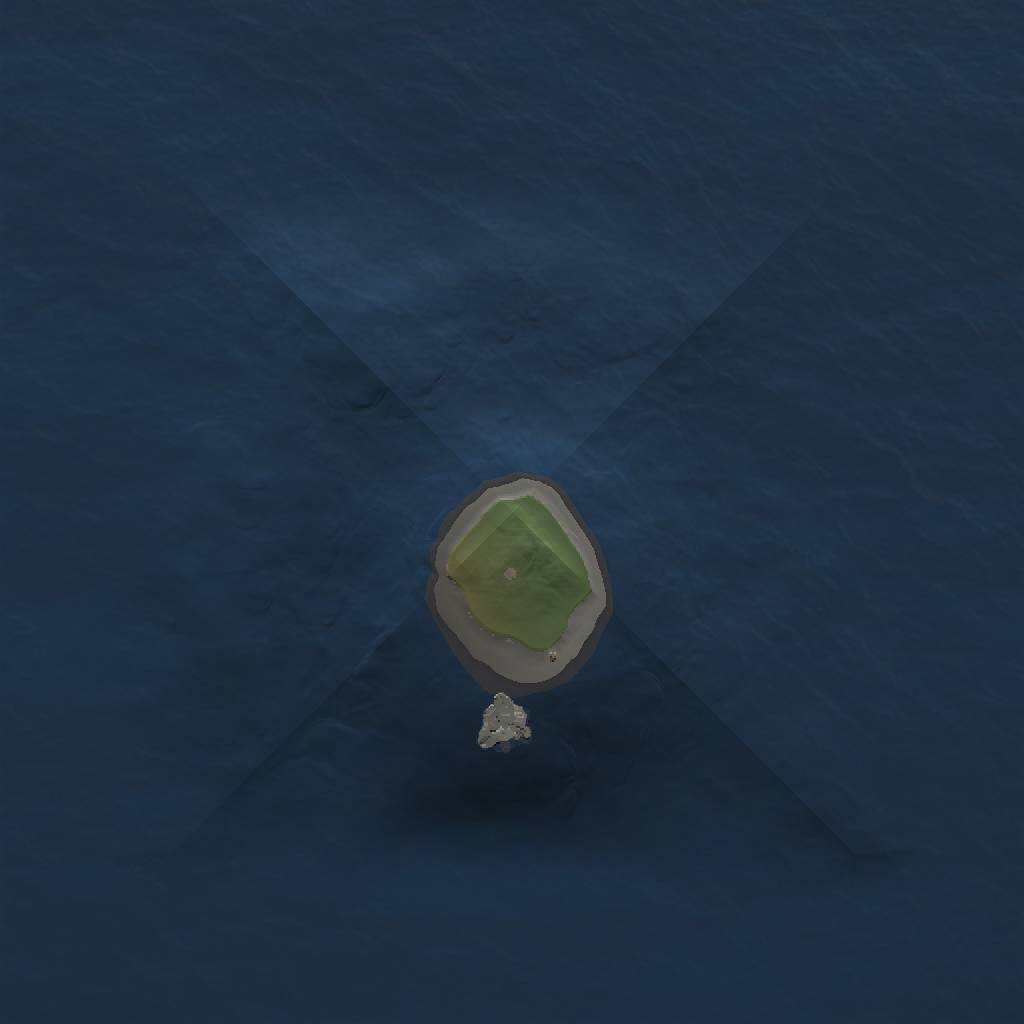 Rust Map: Procedural Map, Size: 1000, Seed: 22865, 3 Monuments