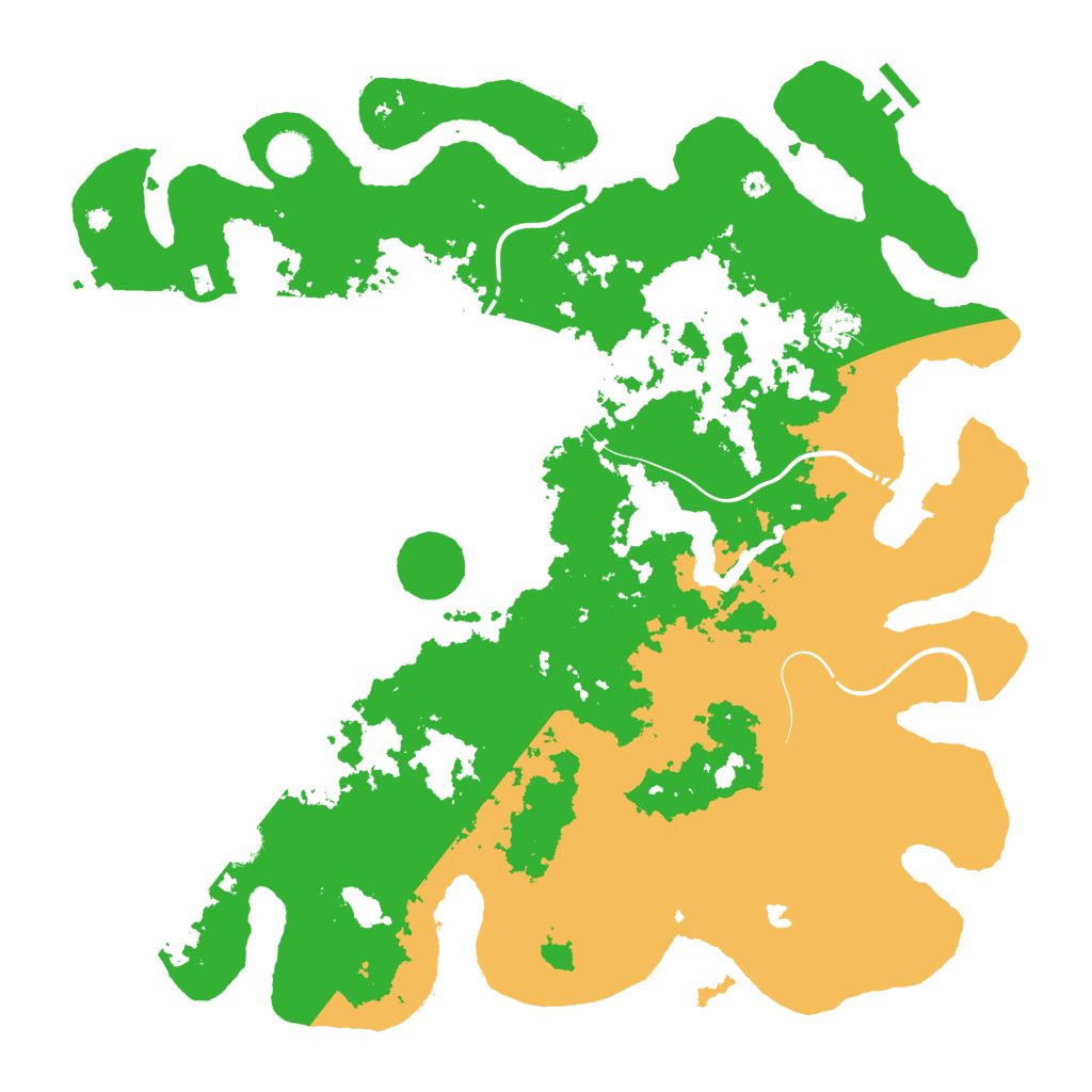 Biome Rust Map: Procedural Map, Size: 4250, Seed: 85297809