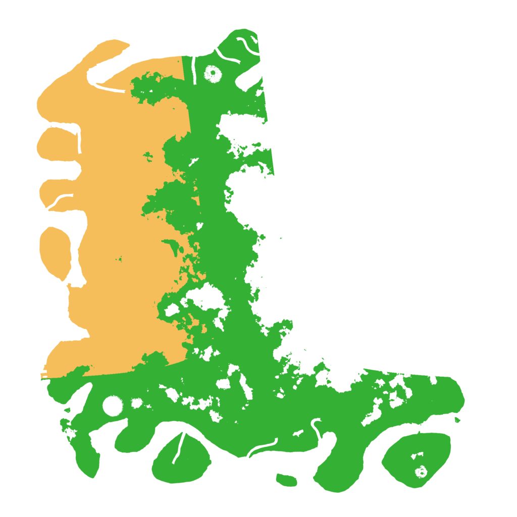 Biome Rust Map: Procedural Map, Size: 4500, Seed: 93836513