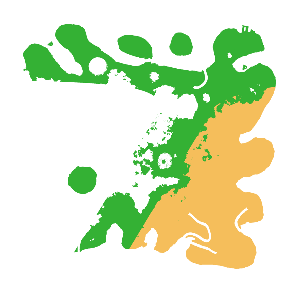 Biome Rust Map: Procedural Map, Size: 3000, Seed: 2094207710