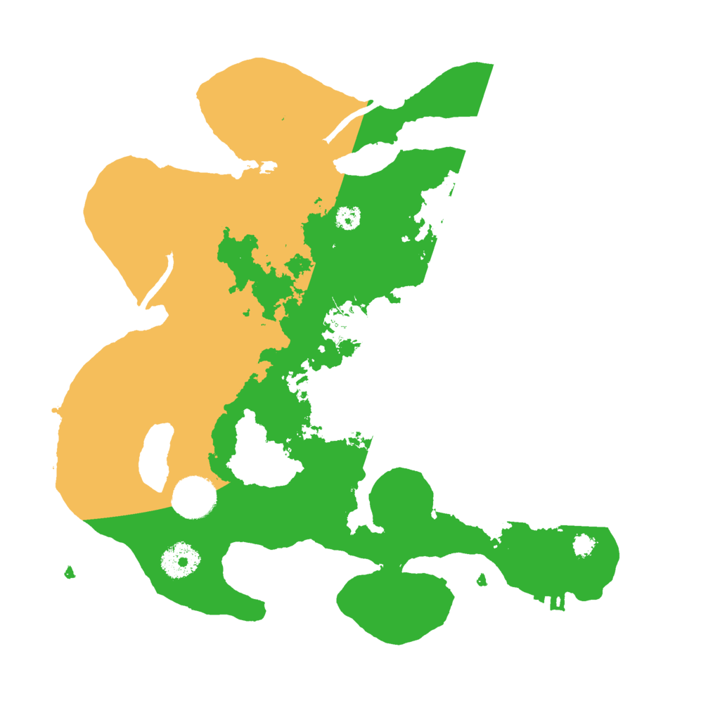 Biome Rust Map: Procedural Map, Size: 3000, Seed: 943633370
