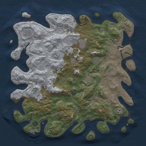 Thumbnail Rust Map: Procedural Map, Size: 4250, Seed: 1430557659, 16 Monuments