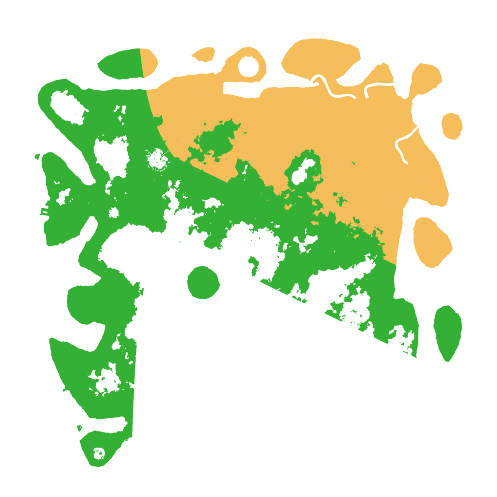 Biome Rust Map: Procedural Map, Size: 4250, Seed: 27563