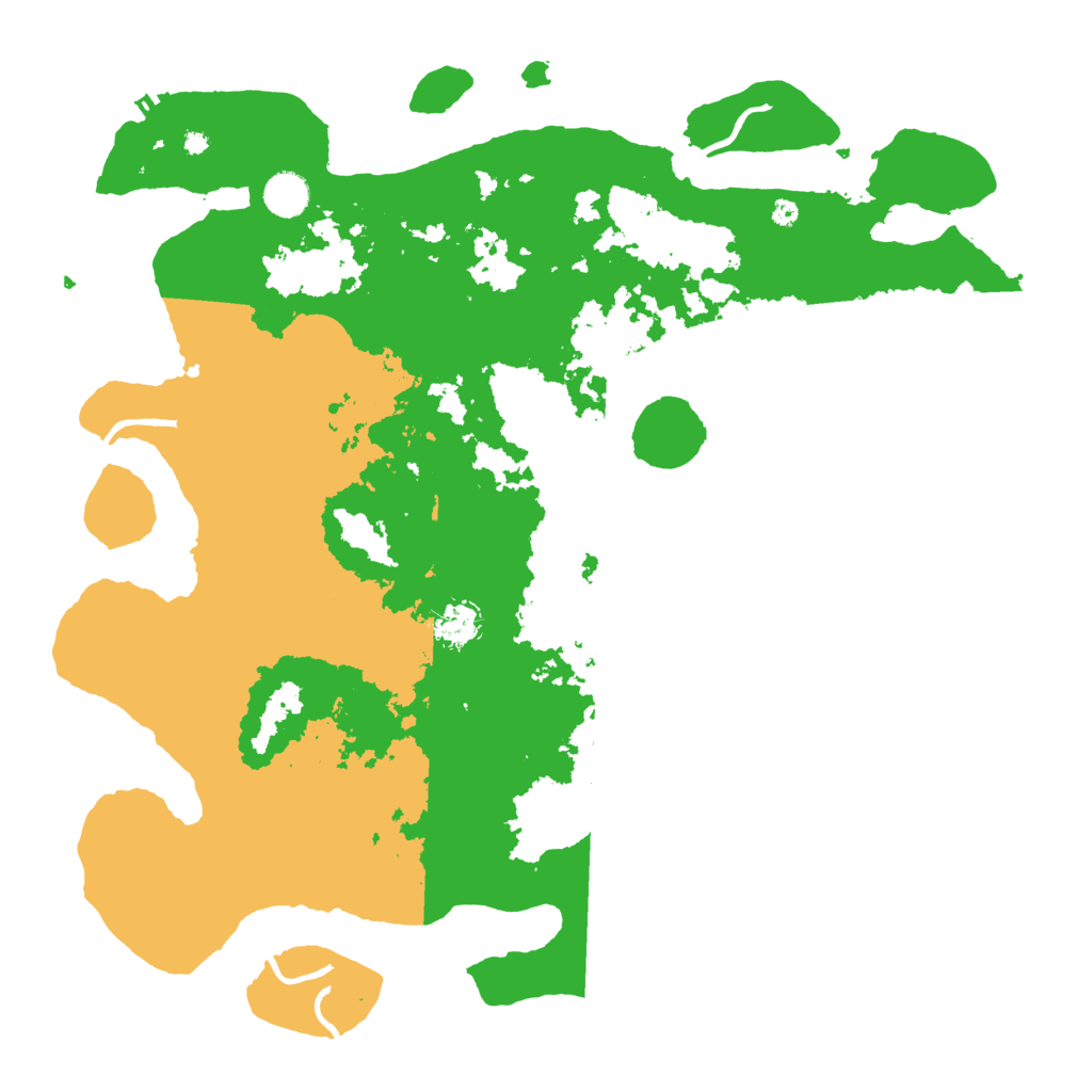 Biome Rust Map: Procedural Map, Size: 4250, Seed: 16101964