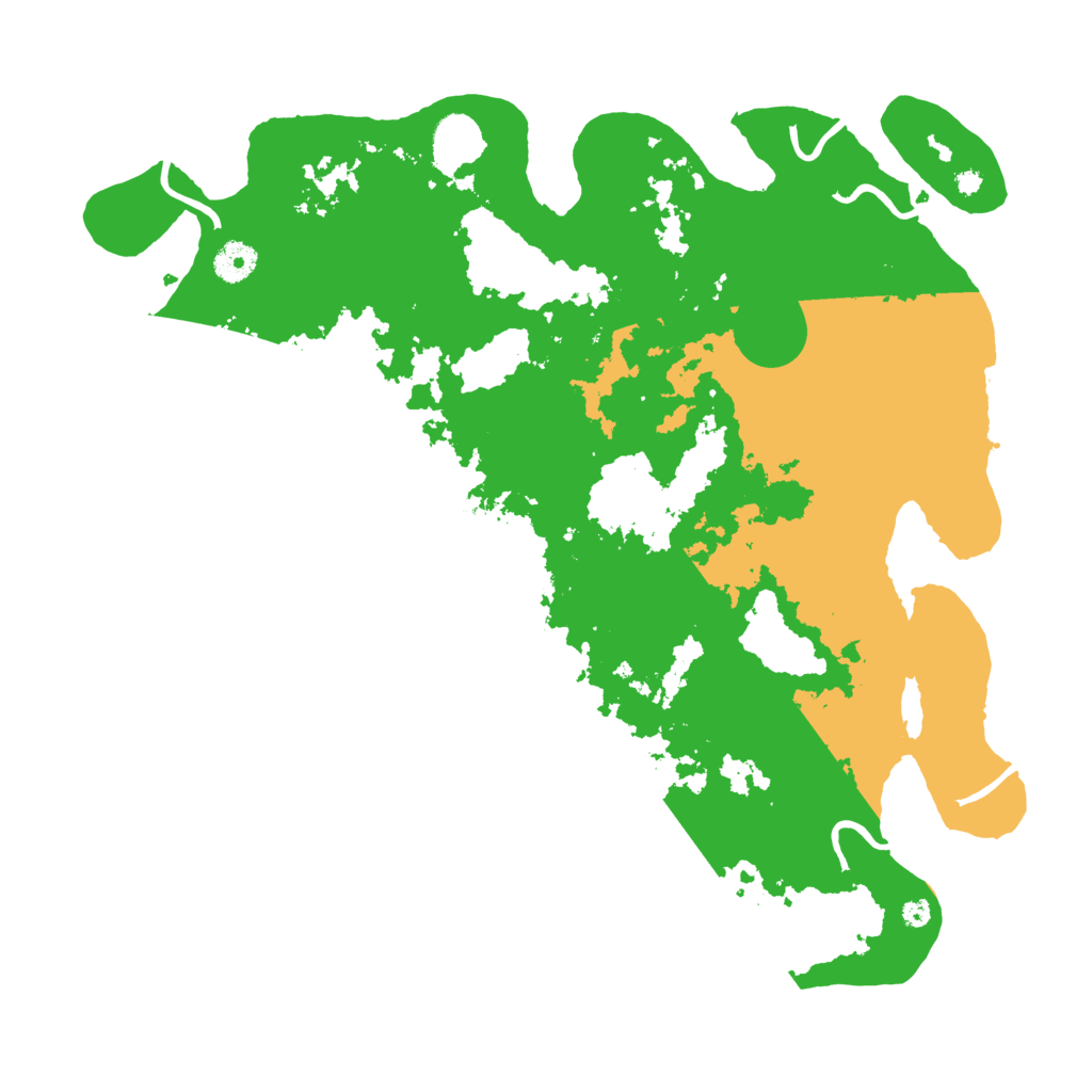 Biome Rust Map: Procedural Map, Size: 4000, Seed: 634541684