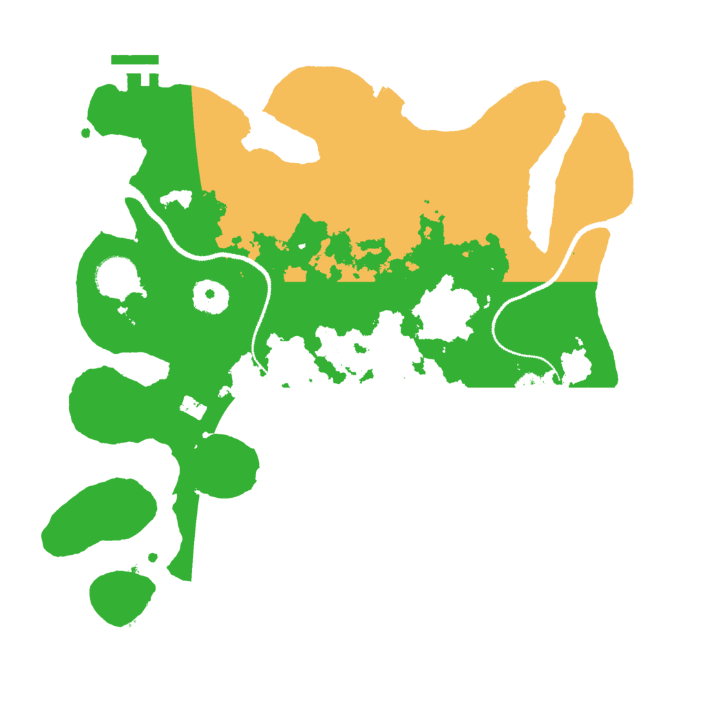 Biome Rust Map: Procedural Map, Size: 3000, Seed: 664245676