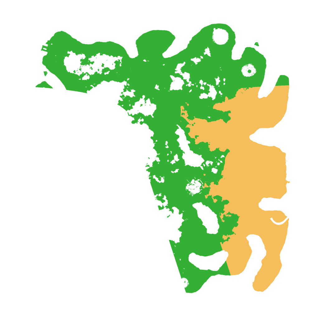 Biome Rust Map: Procedural Map, Size: 3600, Seed: 12802