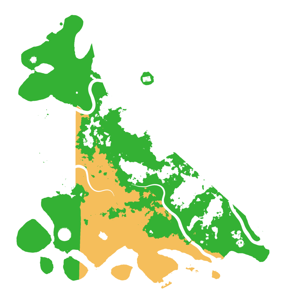 Biome Rust Map: Procedural Map, Size: 4050, Seed: 1654461022