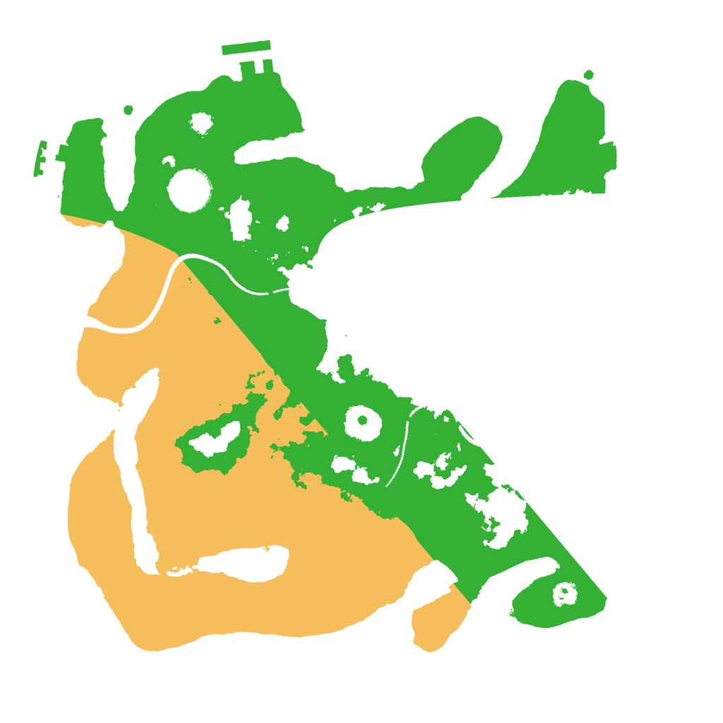 Biome Rust Map: Procedural Map, Size: 3000, Seed: 1221569556