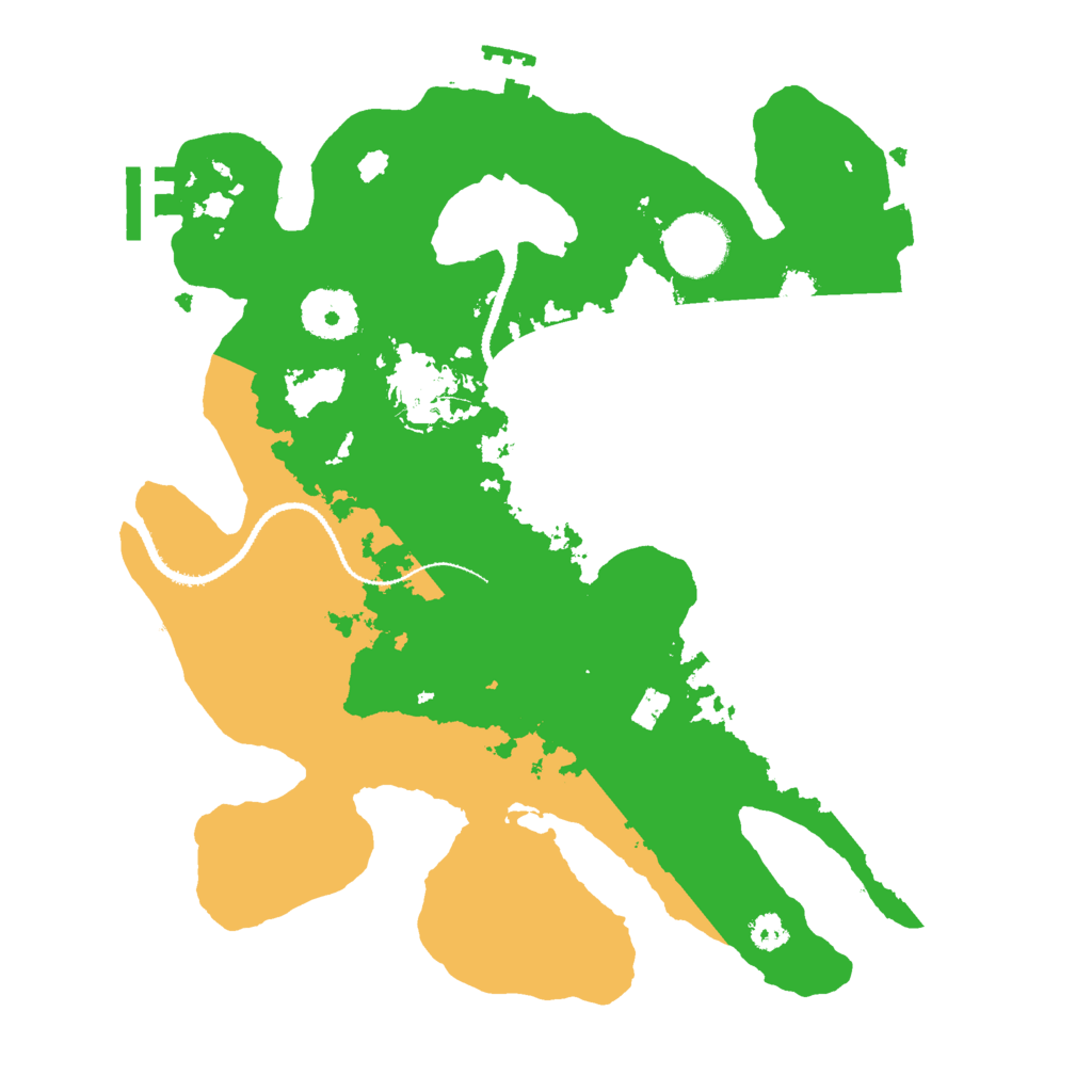 Biome Rust Map: Procedural Map, Size: 3000, Seed: 533324051