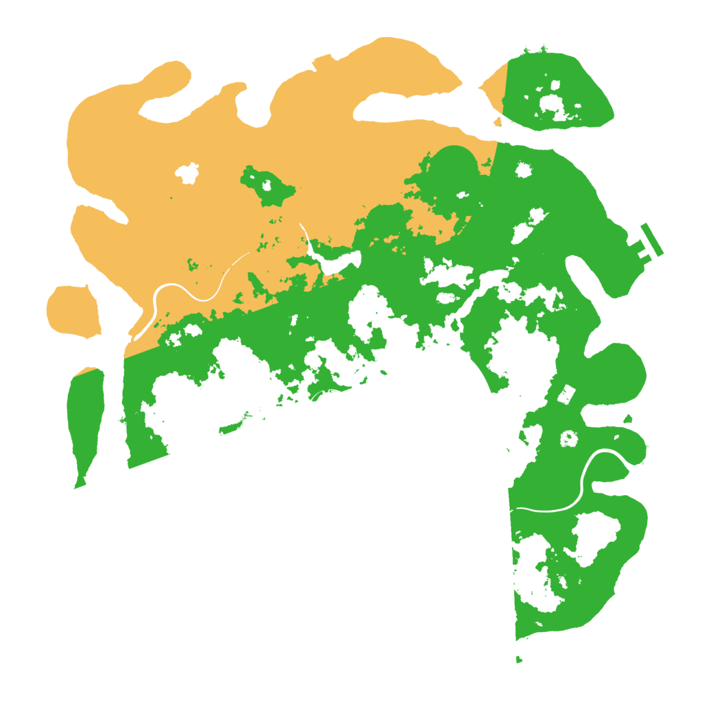 Biome Rust Map: Procedural Map, Size: 4000, Seed: 681068570