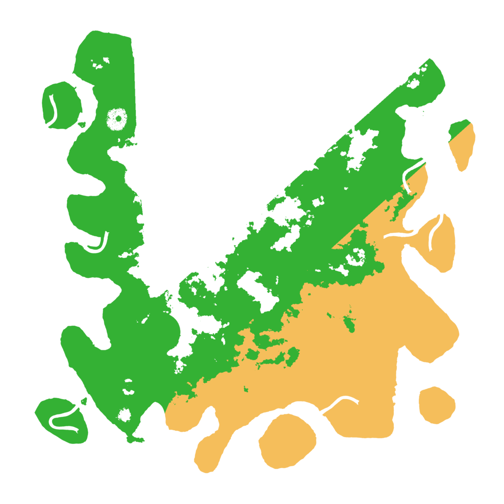 Biome Rust Map: Procedural Map, Size: 3500, Seed: 1883915336