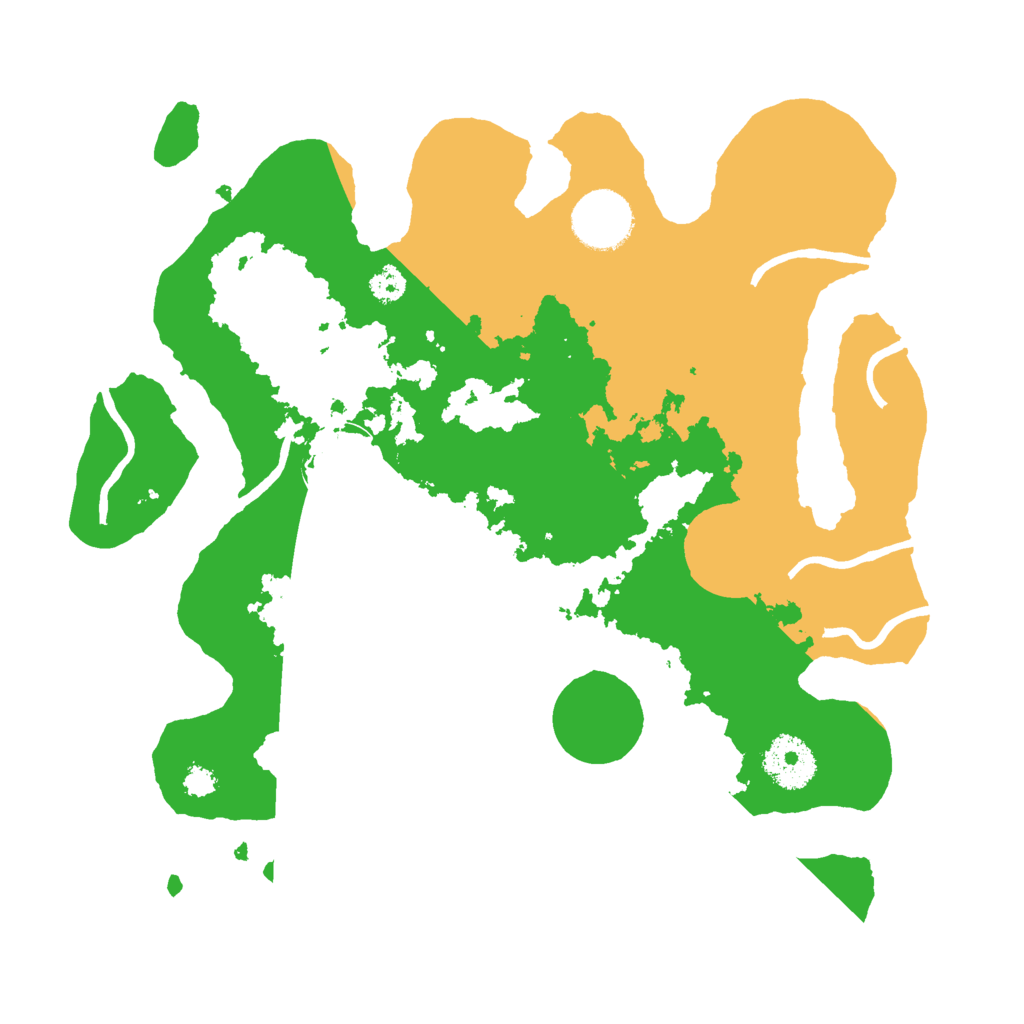 Biome Rust Map: Procedural Map, Size: 3000, Seed: 1770690538