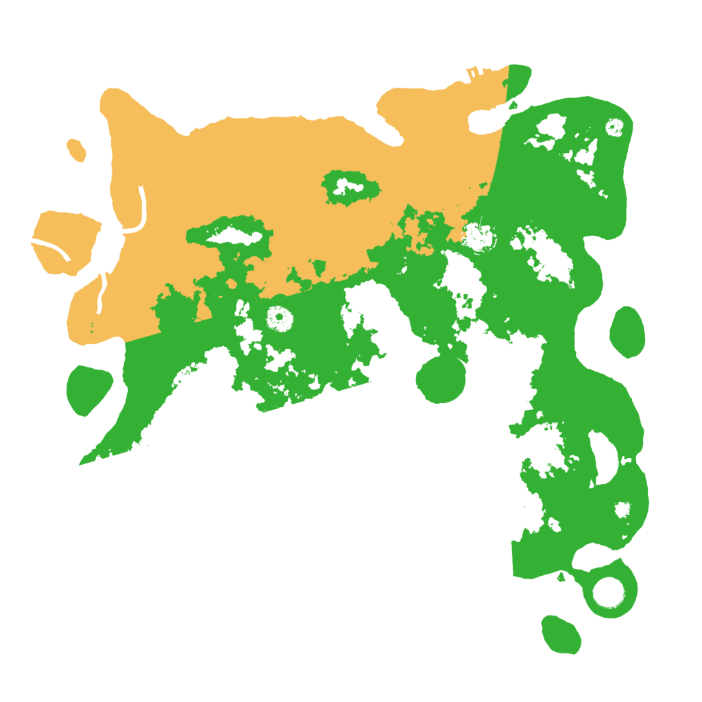 Biome Rust Map: Procedural Map, Size: 4000, Seed: 100816424