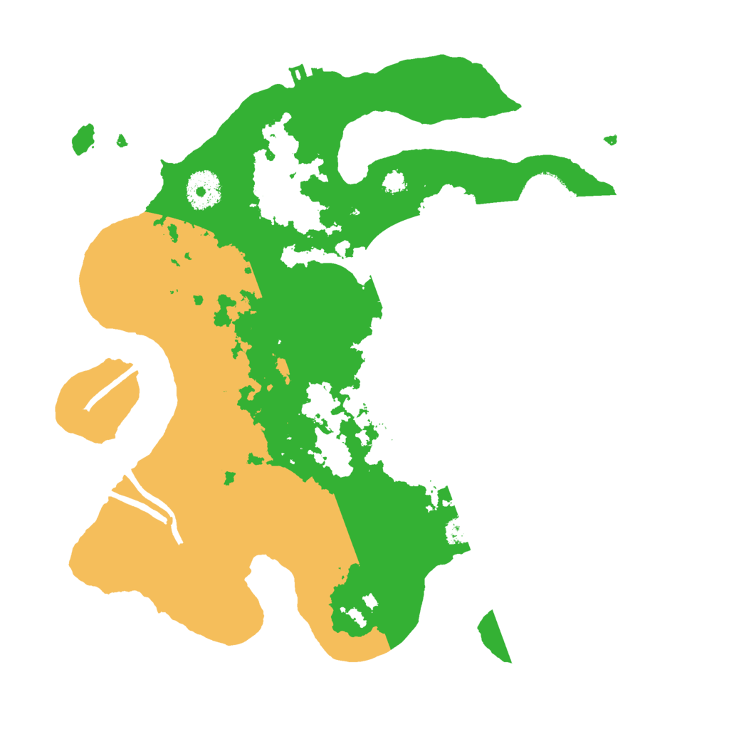 Biome Rust Map: Procedural Map, Size: 3000, Seed: 368060814