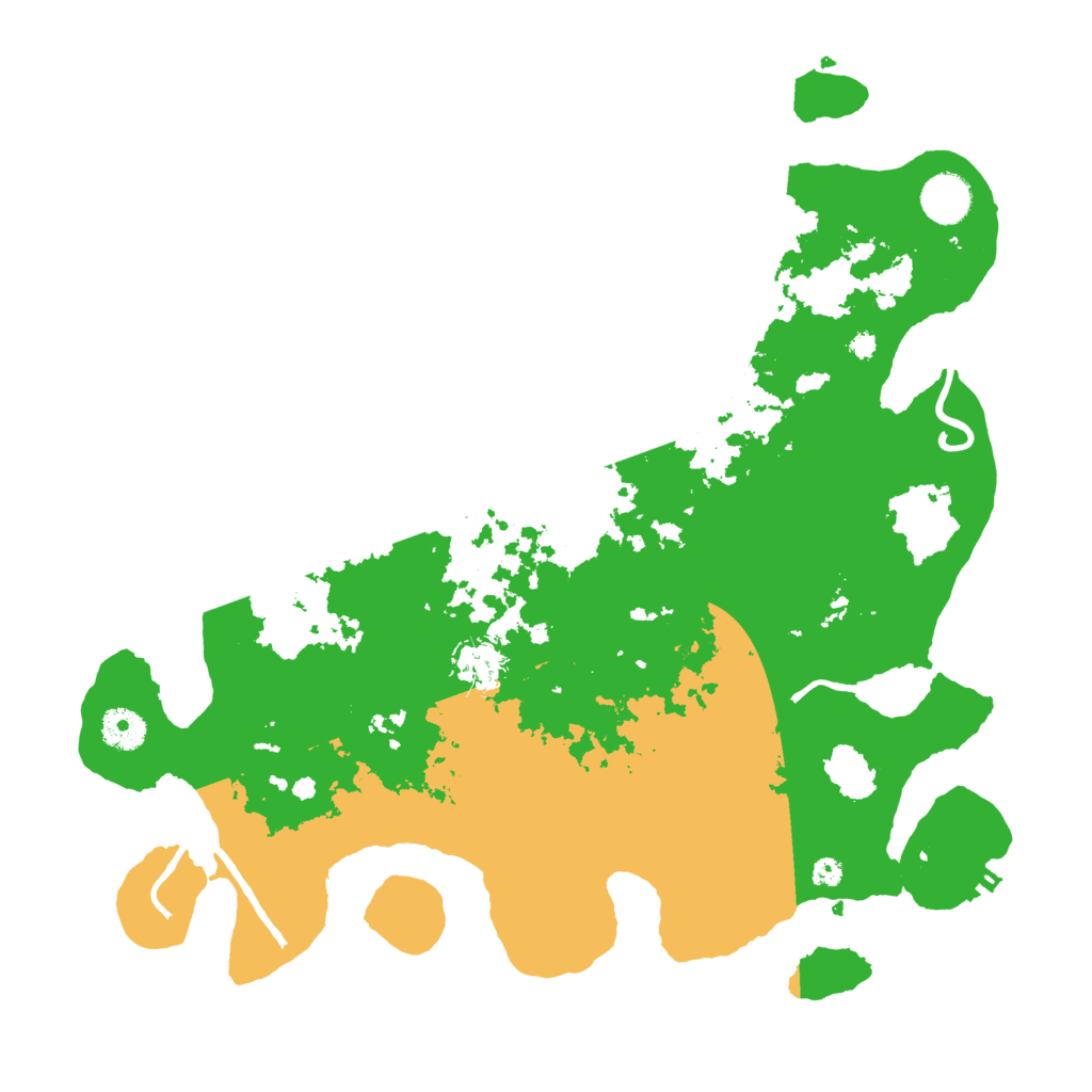 Biome Rust Map: Procedural Map, Size: 3800, Seed: 14000