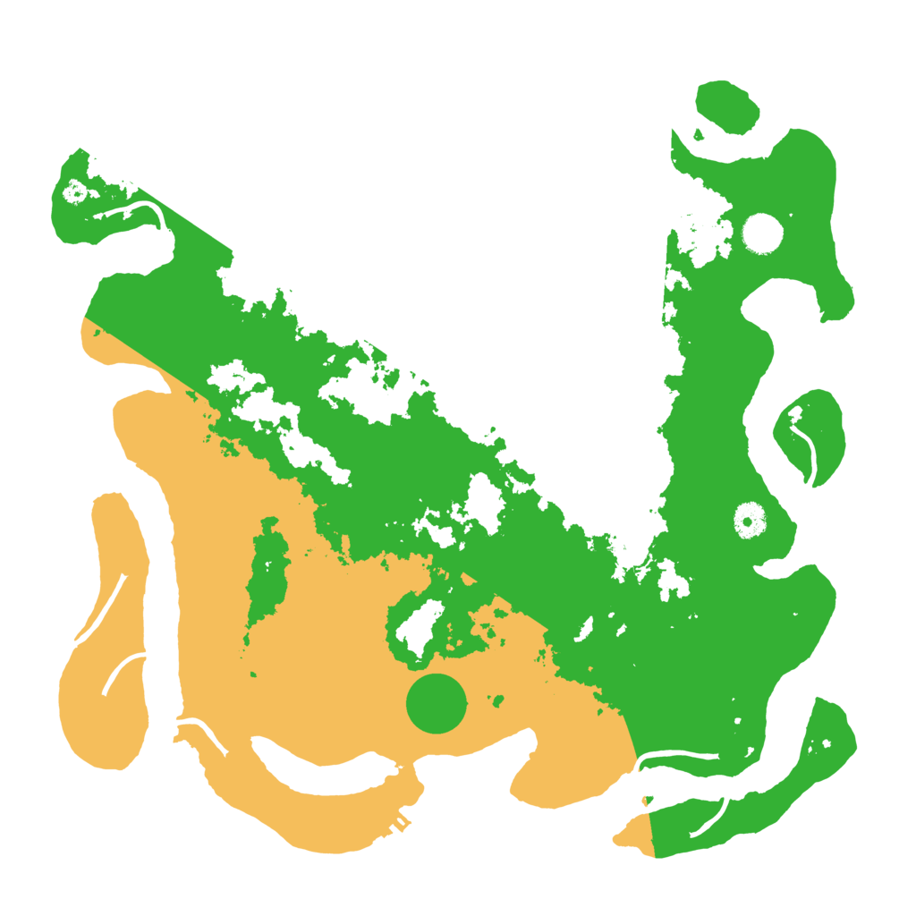 Biome Rust Map: Procedural Map, Size: 4000, Seed: 39774225