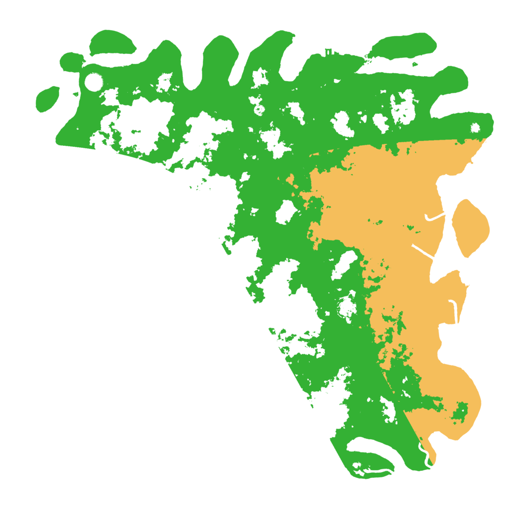 Biome Rust Map: Procedural Map, Size: 5000, Seed: 153294889