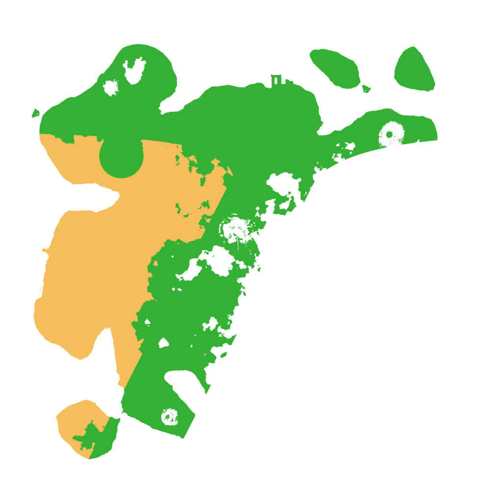 Biome Rust Map: Procedural Map, Size: 3000, Seed: 1893784014